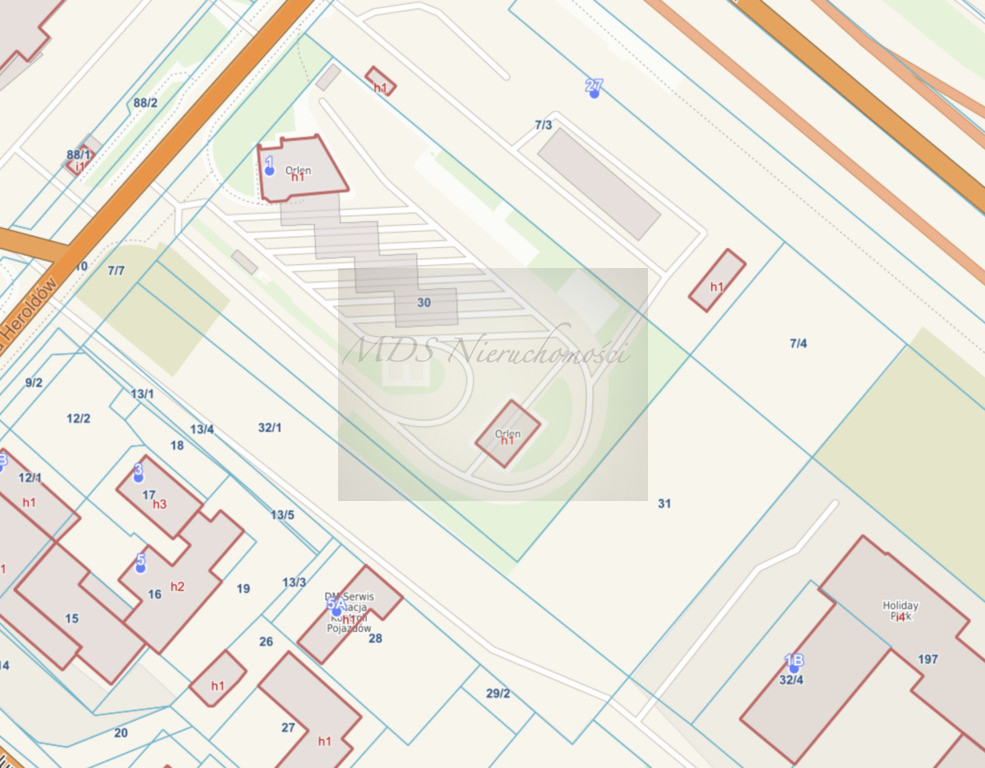Działka Sprzedaż Warszawa Bielany Heroldów