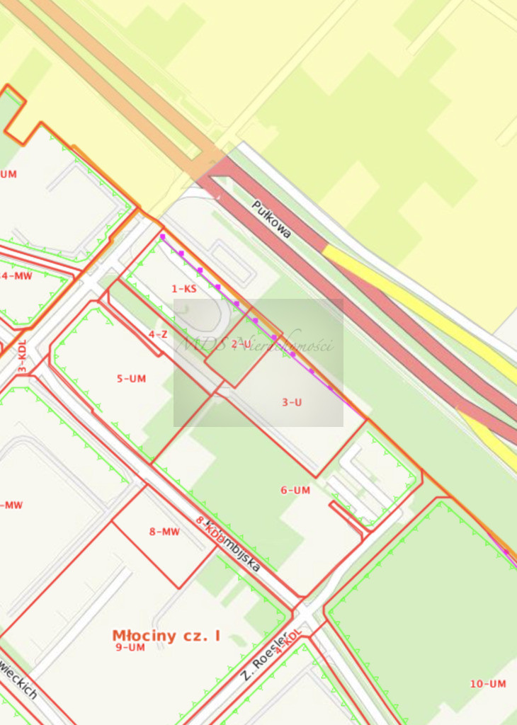 Działka Sprzedaż Warszawa Bielany Heroldów