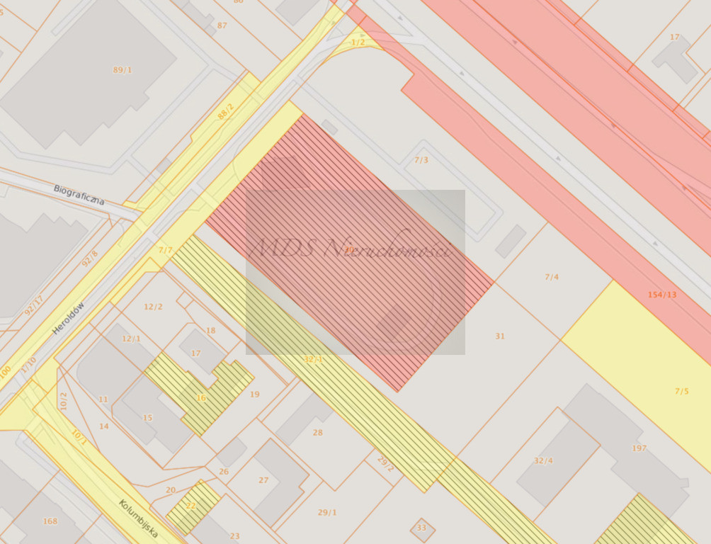 Działka Sprzedaż Warszawa Bielany Heroldów